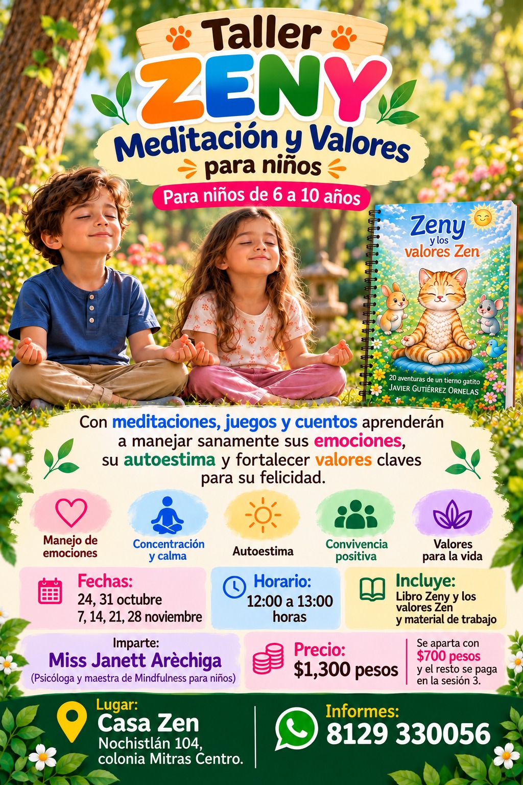 Taller Zeny Octubre 2026